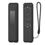 Silicone Case for Samsung BN59-01432A / BN59-01432J / BN59-01480L Remote Control Shockproof Anti-slip Protective Cover with Lanyard