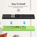 Til Xiaomi XMRM-P3 TV Fjernbetjening Silikone Etui Stødsikkert Anti-Støv Fuld Beskyttelsescover med Snor
