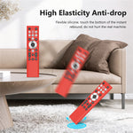 Til Hisense ERF6A80 / ERF6G80H / ERF6F80H fjernbetjening silikoneetui Anti-drop fuld dækning beskyttende cover med snor