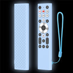 Til Hisense ERF6A80 / ERF6G80H / ERF6F80H fjernbetjening silikoneetui Anti-drop fuld dækning beskyttende cover med snor
