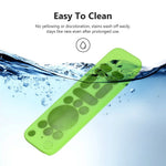 Silicone Case for Walmart onn.Google TV Box 4K Pro (2025) Remote Control Diamond Texture Anti-Slip Protective Cover with Lanyard