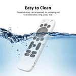 Silicone Protector Cover for Walmart Onn. Android TV 2K FHD Streaming Stick Remote Control Diamond Texture Anti-Slip Protective Case with Lanyard