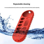 Silicone Case for Google TV Streamer 4K Remote Control Anti-Slip Shockproof Protective Cover with Lanyard