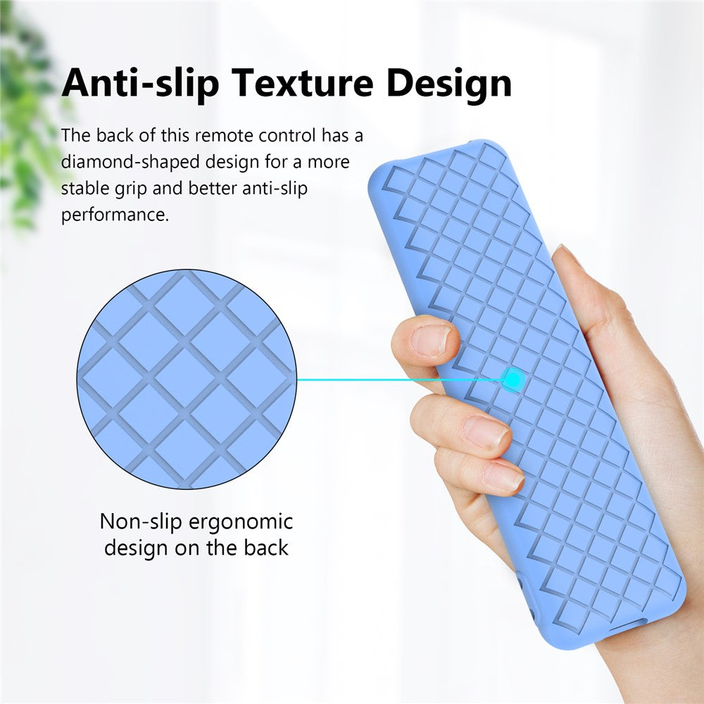 Silicone Case for Samsung BP59-00149A / BP59-00149B / TM2261S Monitor Series M7 / M8 Smart Remote Control Shockproof Anti-Slip Protective Cover with Lanyard
