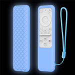 Silicone Case for Samsung BP59-00149A / BP59-00149B / TM2261S Monitor Series M7 / M8 Smart Remote Control Shockproof Anti-Slip Protective Cover with Lanyard