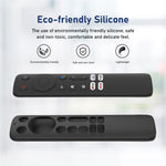 Silicone Remote Control Cover for OnePlus TV Q2 Pro Anti-Drop Shockproof Dust-proof Protective Case with Lanyard