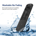 Silicone Remote Control Cover for OnePlus TV Q2 Pro Anti-Drop Shockproof Dust-proof Protective Case with Lanyard