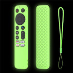 Silicone Remote Control Cover for OnePlus TV Q2 Pro Anti-Drop Shockproof Dust-proof Protective Case with Lanyard