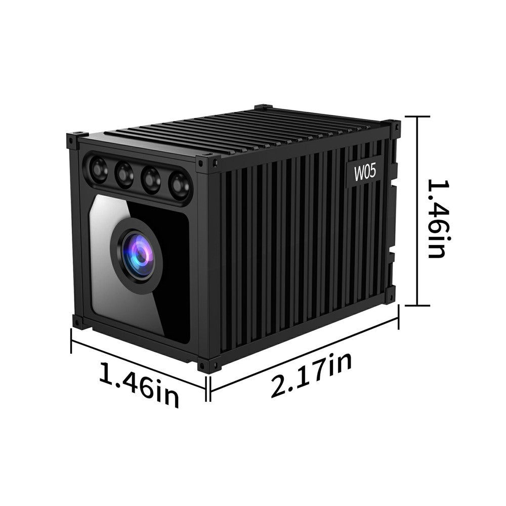 MZ05 4K HD Mini Camera Container Design Magnetic Mount Night Vision Motion Detection Security Camera