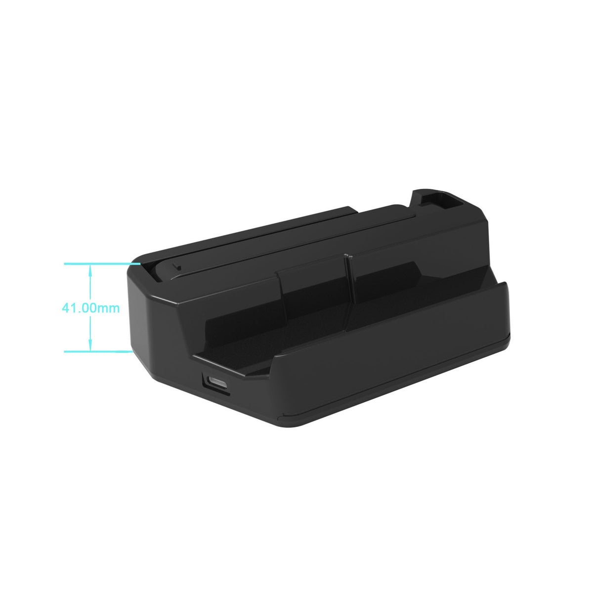 KJH-opladningsdock til Asus ROG Xbox Ally X (2025)/Ally (2025) magnetisk hurtigopladningsstander med LED-lysbånd