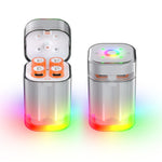 JYS-X160 RGB Lighting 4-Slot Battery Charging Station with 4Pcs 1600mAh AA Lithium Batteries for VR Controllers