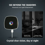 4MP Window Security Camera WiFi Dual-Band Night Vision Human Detection Two-Way Audio Safety Camera (No Memory Card)