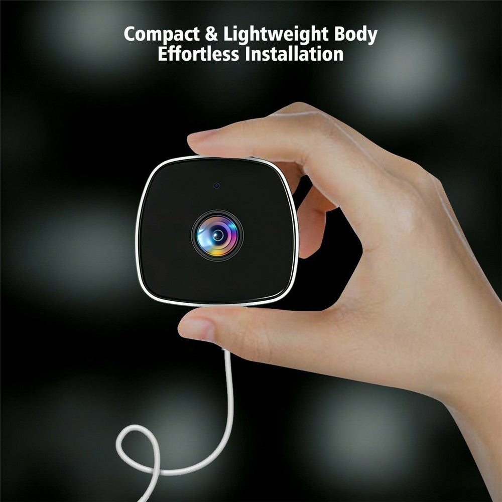 4MP Window Security Camera WiFi Dual-Band Night Vision Human Detection Two-Way Audio Safety Camera (No Memory Card)