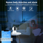 M12 Two-way Audio WiFi Security Camera Motion Detection Night Vision 360 Degree PTZ IP Camera