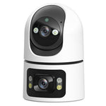 M15 Dual Lens WiFi Security Camera 6MP Pan Tilt Two Way Audio Night Vision IP Camera (without TF Card)