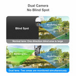 V28 IP66 Waterproof Dual Lens WiFi Security Camera Motion Detection Night Vision 3MP PTZ Camera
