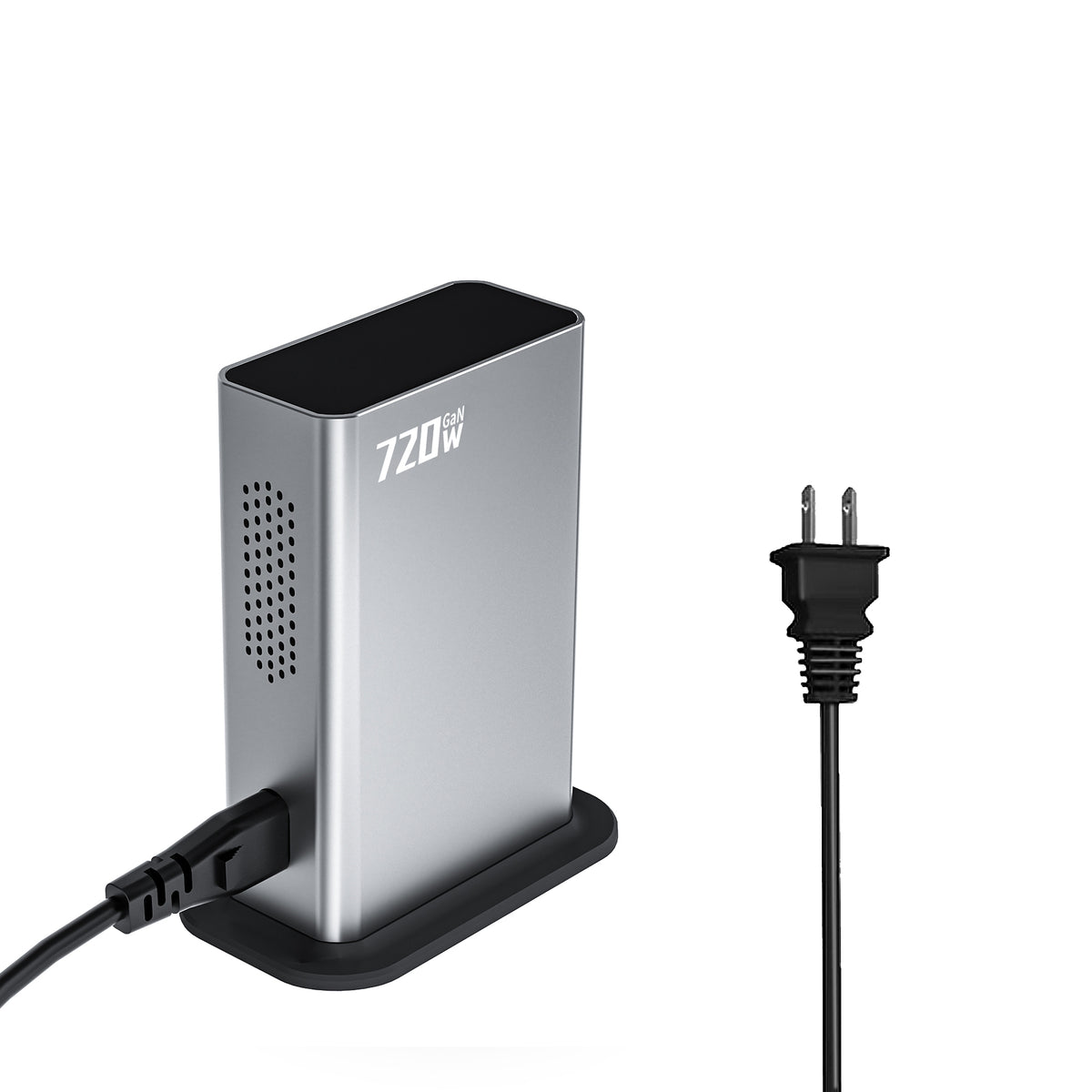 NCC777 140W GaN Desktoplader USB-C + USB-A 8-Port Lynopladningsstation til Bærbar Computer Telefon