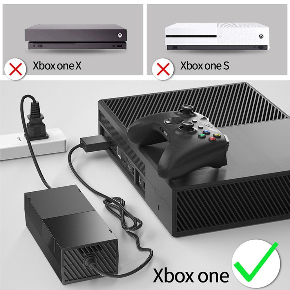 For Xbox One 12V 17.9A Power Brick AC Adapter Power Supply Charger Cord Replacement