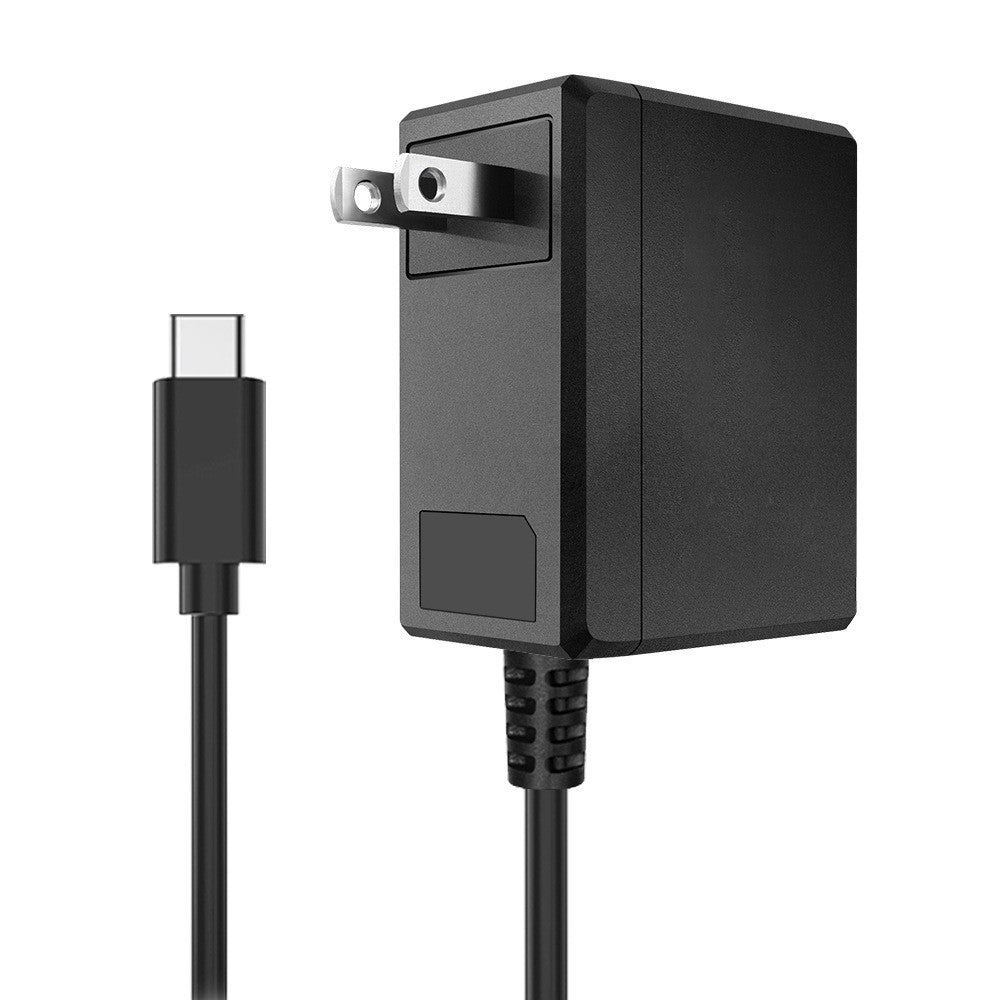MIMD 2.6A AC Adapter for Nintendo Switch / Lite / OLED Game Controller Type-C Charger with 1.5m Cable