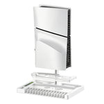 IPLAY HBP-534 Cooling Stand for Sony PlayStation 5/5 Pro/5 Slim Digital/Disc Version Dual Controller Charging Station with Fan Headset Holder