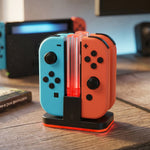 DOBE FOMIS ELECTRONICS TNS-875C 4-in-1 Charging Station for Nintendo Switch OLED/Switch Joy-Con Controller