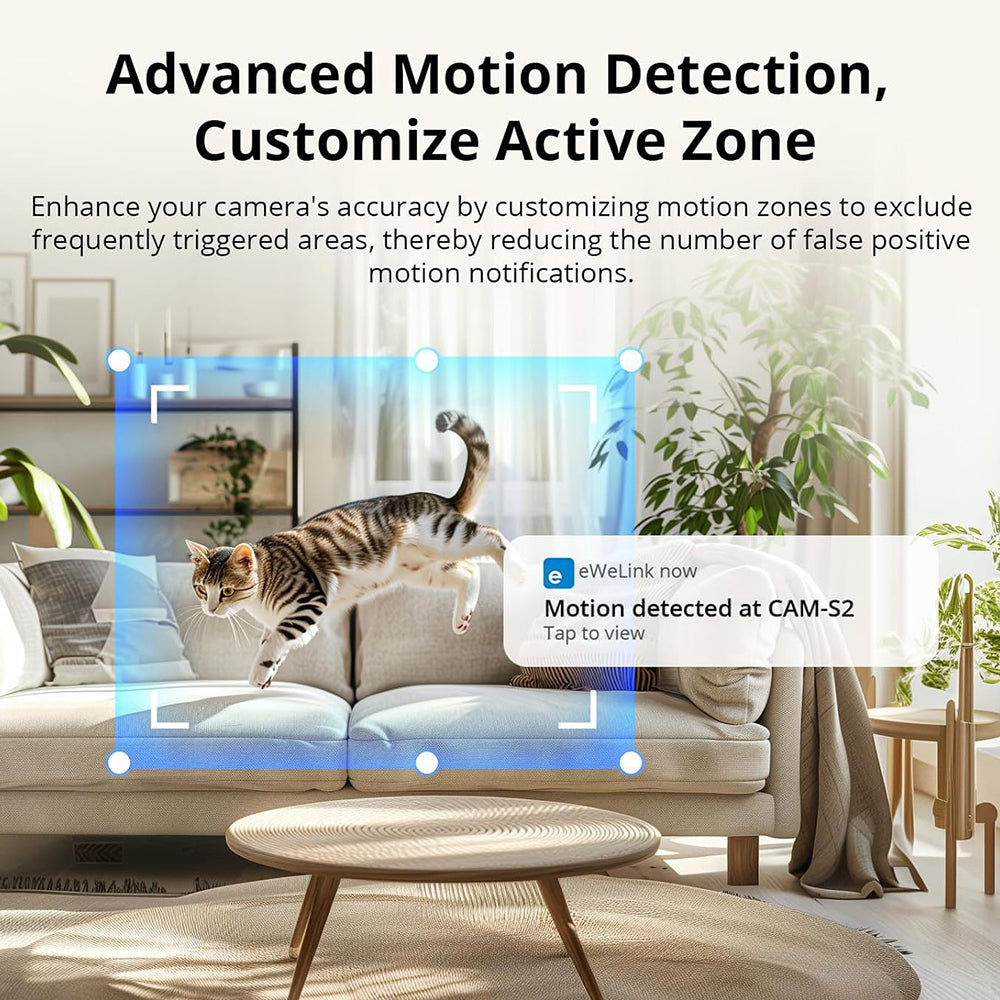 K7P Wireless Security Camera 1080P HD Smart Human Tracking Night Vision Home Monitor