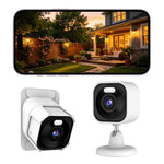 K15 1080P 3MP Security Camera 100 Degree Wide Angle IP66 WiFi Color Night Vision Two-Way Audio IP Camera