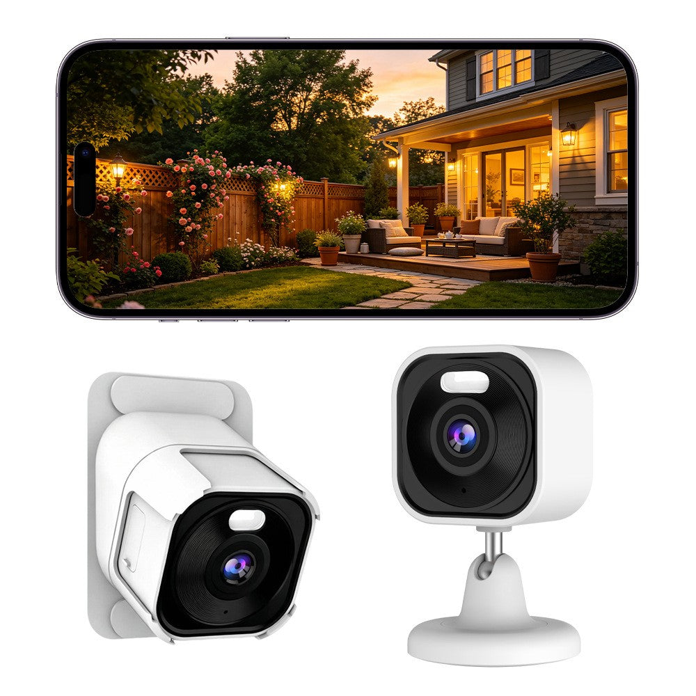 K15 1080P 3MP Security Camera 100 Degree Wide Angle IP66 WiFi Color Night Vision Two-Way Audio IP Camera