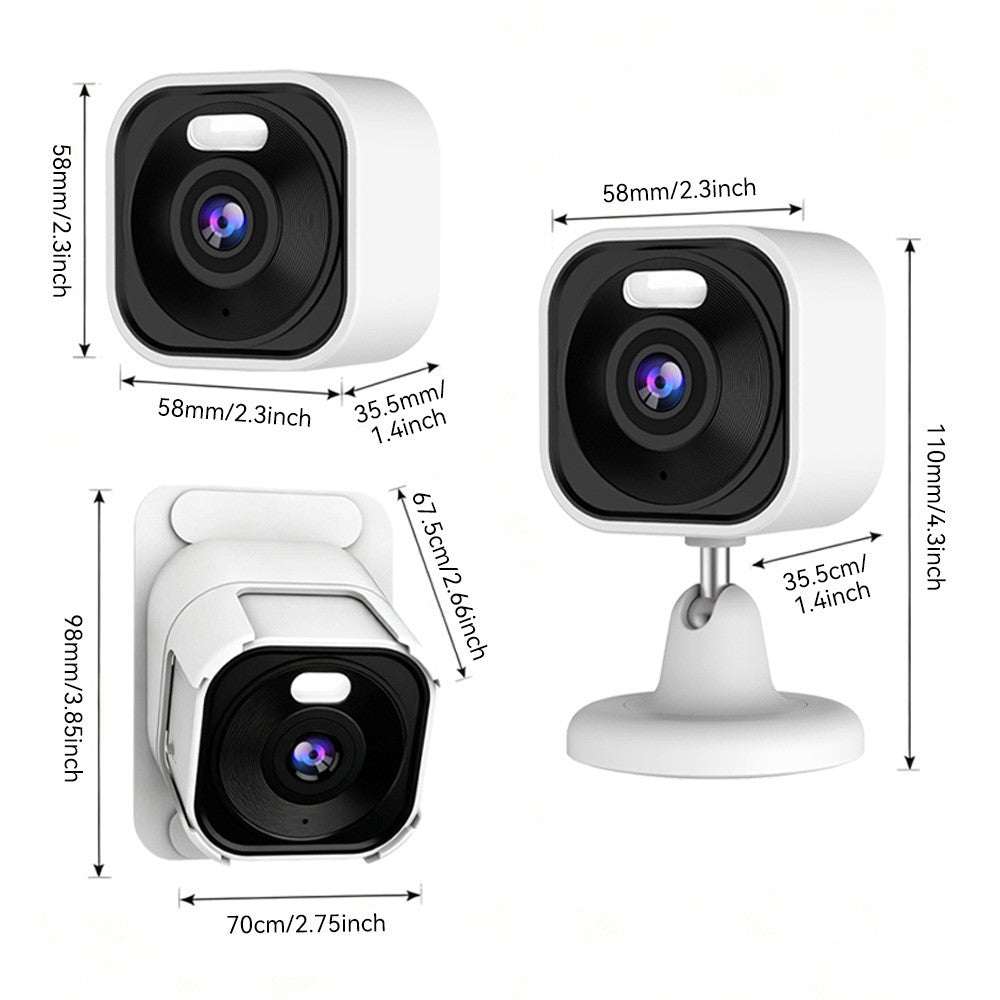 K15 1080P 3MP Security Camera 100 Degree Wide Angle IP66 WiFi Color Night Vision Two-Way Audio IP Camera