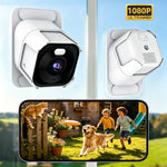 K15 1080P 3MP Security Camera 100 Degree Wide Angle IP66 WiFi Color Night Vision Two-Way Audio IP Camera