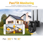 ESCAM WNK610 3MP Move Detection Dual-Light Source Night Vision Dual-Way Voice Intercom Wireless Security Camera