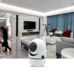 K1-200TS 200W 1080P Tuya Smart Rotating Monitor Camera WiFi Network Wireless Security Camera (No Memory Card)