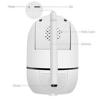 K1-200TS 200W 1080P Tuya Smart Rotating Monitor Camera WiFi Network Wireless Security Camera (No Memory Card)