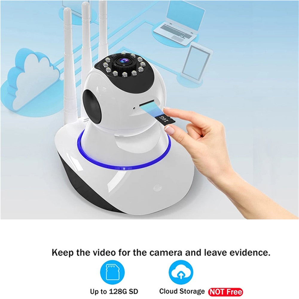 K2-200TS Tuya 200W 1080P Smart Monitor Camera WiFi Two-way Talk Wireless Security Camera (No Memory Card)