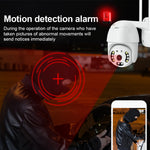 SD01 Ultra HD 5MP Security Camera Outdoor Waterproof PTZ Night Vision WiFi Camera RJ45 Internet for Home Security