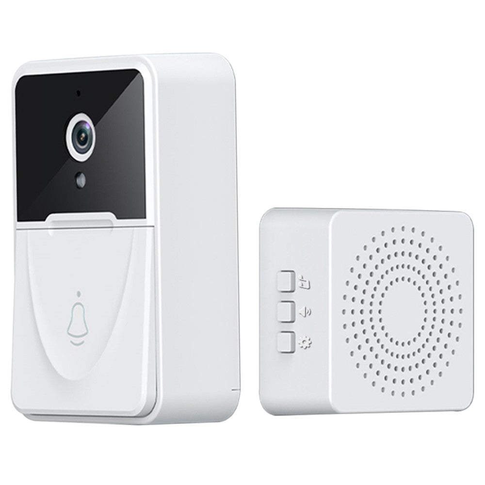X3 Smart dörrklocka Kamera Mobilapp Videosamtal Kamera Övervakning Röstväxling Tvåvägsdialog Snapshot-funktion Gratis molnlagring Smart videodörrklocka för hemsäkerhet