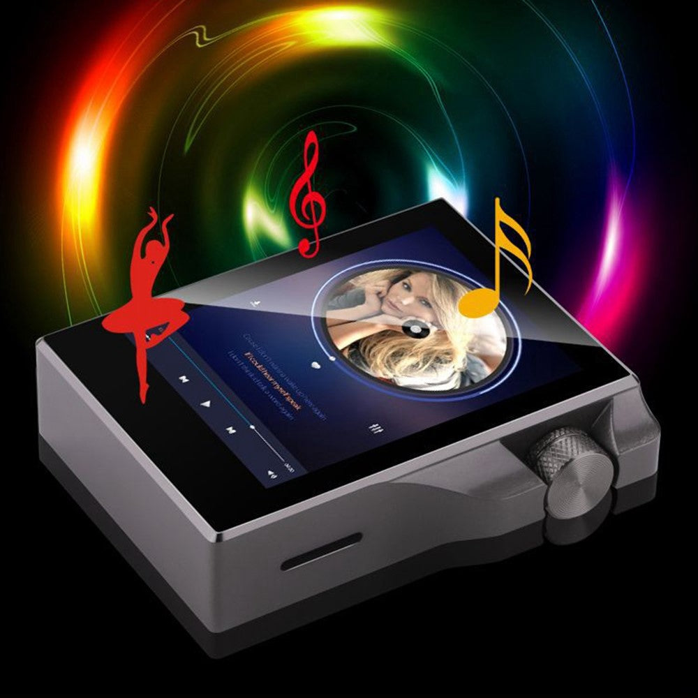 YOPHOON Q3 HiFi DSD Lossless Decoding MP3 Music Player Bluetooth-compatible 2.4-inch Touch Screen Portable Walkman