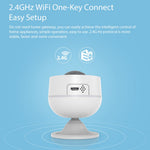 NEO NAS-PD07W 2.4GHz WiFi Motion Sensor with Temperature and Humidity Detections Indoor Human Body Infrared Sensor for Home Smart Device