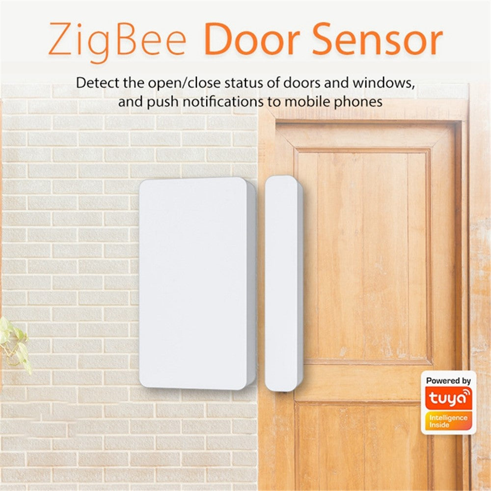 NEO NAS-DS05B Tuya ZigBee Smart Wireless Door Sensor APP Remote Control Door Window Sensor Smart Home Security System