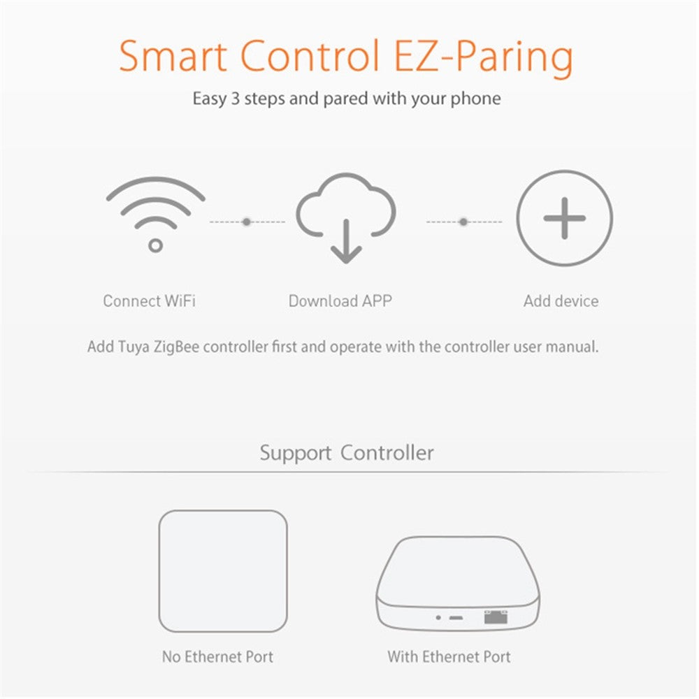 NEO NAS-DS05B Tuya ZigBee Smart Wireless Door Sensor APP Remote Control Door Window Sensor Smart Home Security System