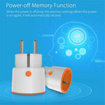 NEO NAS-WR01B Tuya ZigBee Smart Socket 16A 2.4GHz Smart Plug with Power Metering Support Smartphone Remote Control (EU Plug)