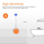 NEO NAS-WS02B Tuya ZigBee Smart Water Leak Sensor Siren Wireless Water Leak Alarm Detector for Smart Home Life
