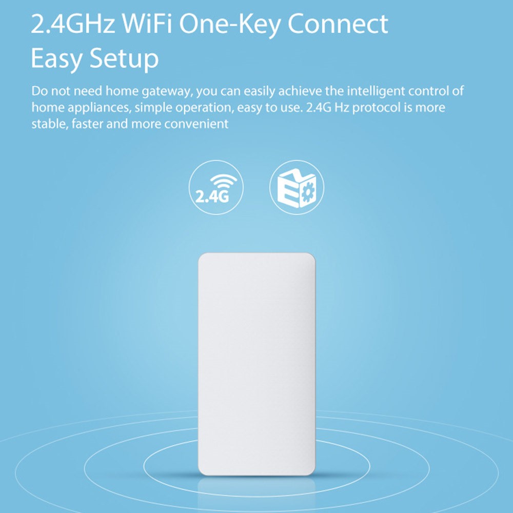NEO NAS-WS05W WiFi Water Leak Sensor Wireless Water Leak Alarm Detector for Smart Home Life