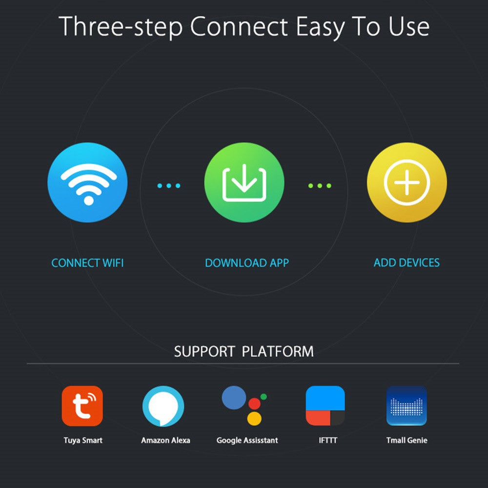 NEO NAS-AB02W Smart Wireless Alarm 2.4GHz WiFi Mini Siren Alarm Support Mobile Phone Control for Home (USB Powered)