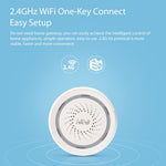 NEO NAS-AB02W Smart Wireless Alarm 2.4GHz WiFi Mini Siren Alarm Support Mobile Phone Control for Home (USB Powered)