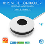 NEO NAS-IR02W Smart Home IR Infrarød Fjernbetjening Stemmestyret til TV, Aircondition, Audio, Kompatibel med Alexa