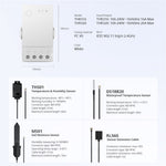SONOFF TH Origin THR320 20A Max Smart Temperature and Humidity Monitoring Switch Temperature Humidity Sensor for Home, Swimming Pool, Greenhouse