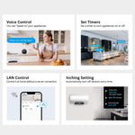 SONOFF POW Elite POWR320D 20A maks. intelligent målerskifter med energiovervågning, LCD-display, universelt gør-det-selv-modul til intelligent hjem, kompatibel med Home Assistant, IFTTT