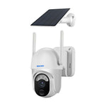 ESCAM QF103 3MP Cloud Storage PT WiFi PIR Alarm IP Camera + Solar Panel Full Color Night Vision Camera Security Monitor Camera Support Two Way Audio