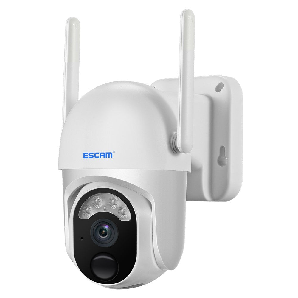 ESCAM QF103 3MP Cloud Storage PT WiFi PIR Alarm IP Camera + Solar Panel Full Color Night Vision Camera Security Monitor Camera Support Two Way Audio